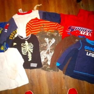 ALot of boy long sleeve shirts
